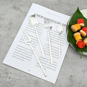 Irregular Design Stainless Steel Dinnerware