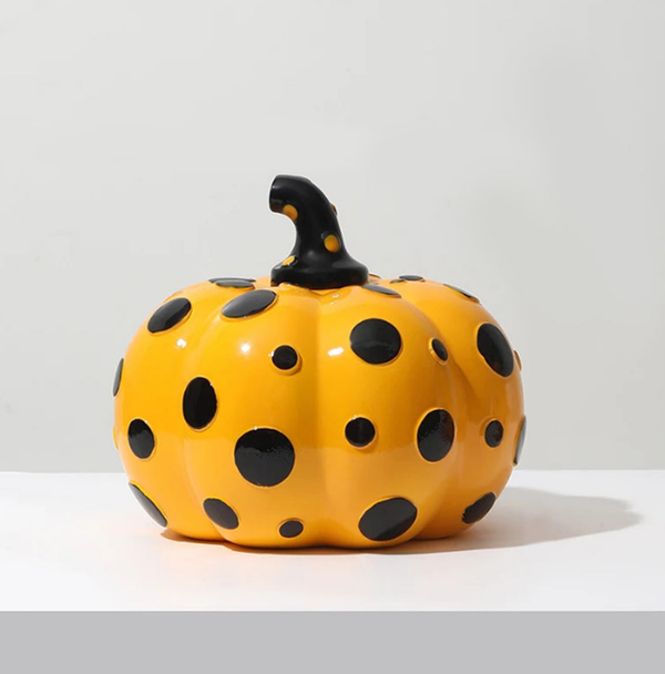 Kusama Yayoi Stil Polka Dot Skulptur
