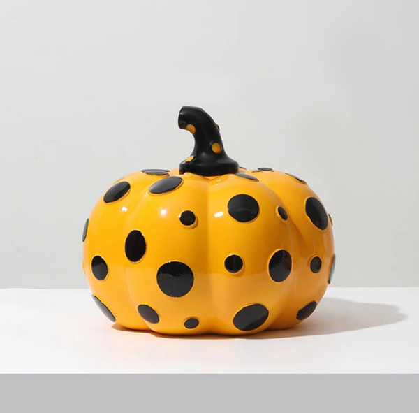 Kusama Yayoi Stil Polka Dot Skulptur