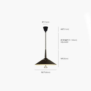 Lampe à suspension Twilight à plusieurs niveaux de conception danoise