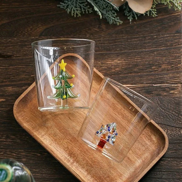 Ichendorf Stil Christbaumschmuck Sockel Glas