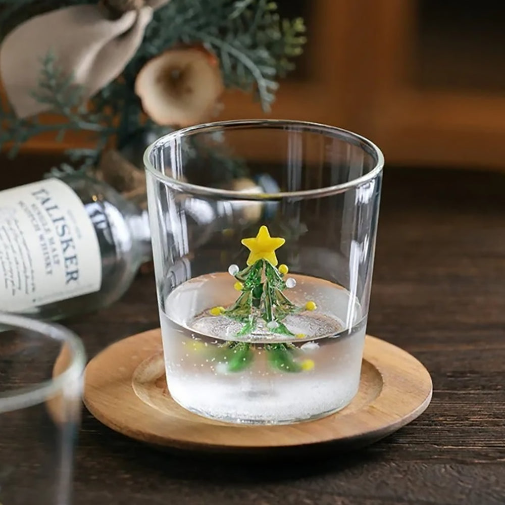 Ichendorf Style Christmas Tree Ornament Base Glass