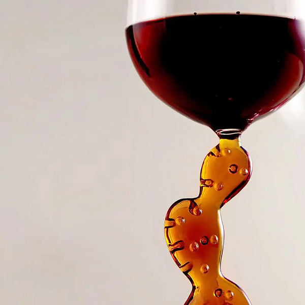 Verre à cactus en cristal de style Ichendorf