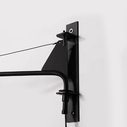 Industrial Telescopic Swing Arm Wall Lamp