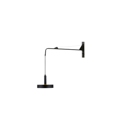 Industrial Telescopic Swing Arm Wall Lamp