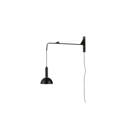 Industrial Telescopic Swing Arm Wall Lamp