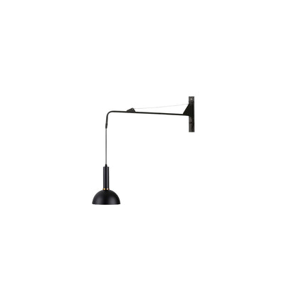 Industrial Telescopic Swing Arm Wall Lamp