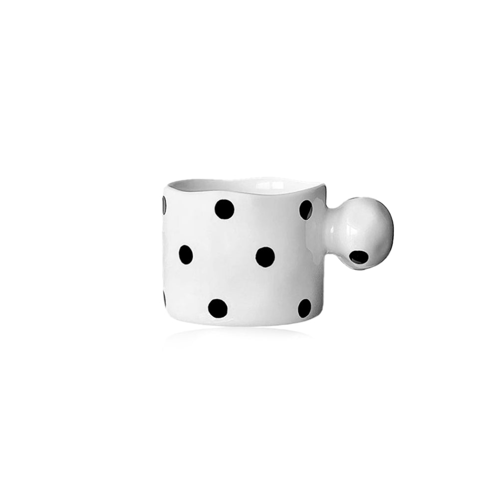 Irregular Dalmatian Ceramic Mug