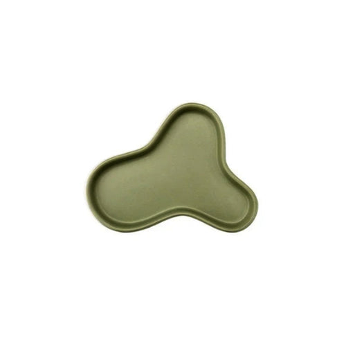 Irregular Ceramic Plate Tray