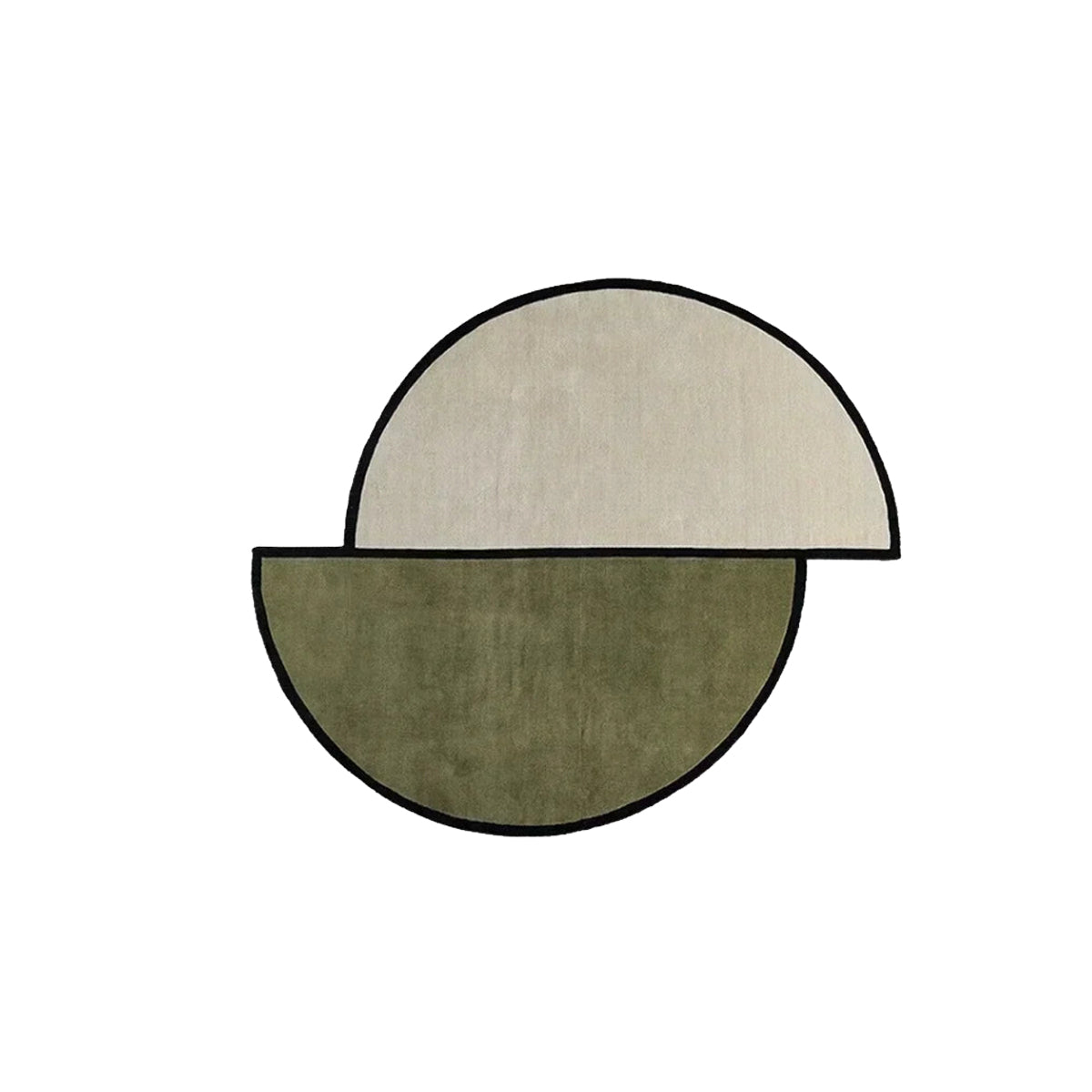 Irregular Staggered Round Carpet Area Rug – OnShelf