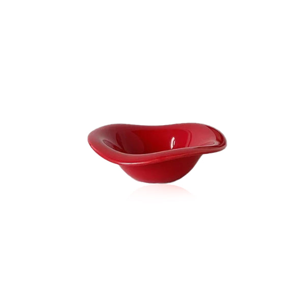 Irregular Wave Ceramic Snack Bowl