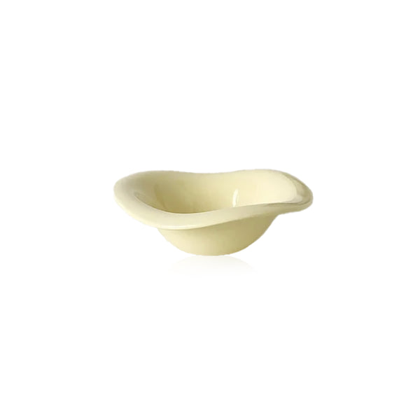 Irregular Wave Ceramic Snack Bowl