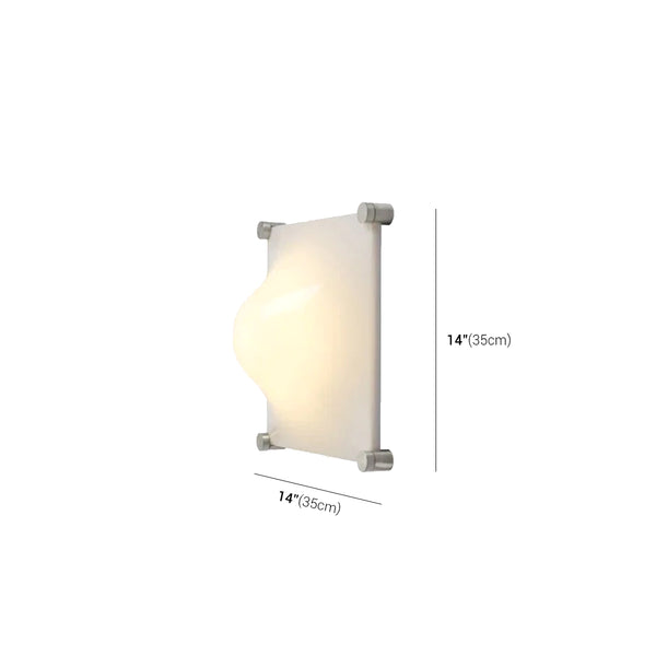 Italian Acrylic Bolla Vintage Wall Lamp