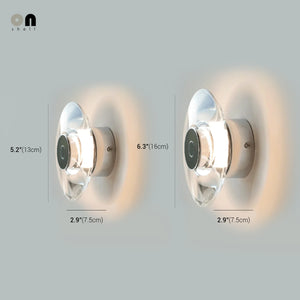 Italian Mini Cyrstal Sconce Minimalist Wall Ceiling Lamp