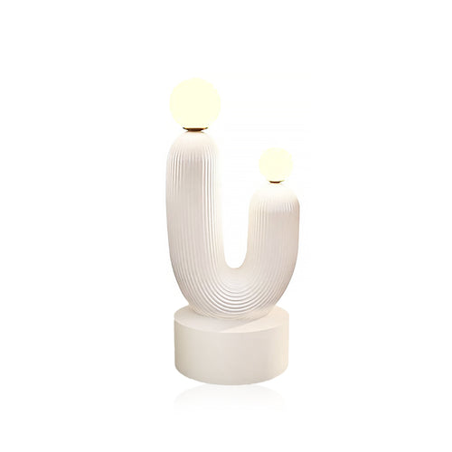 Lampadaire en forme de cactus fabriqué à la main au design italien