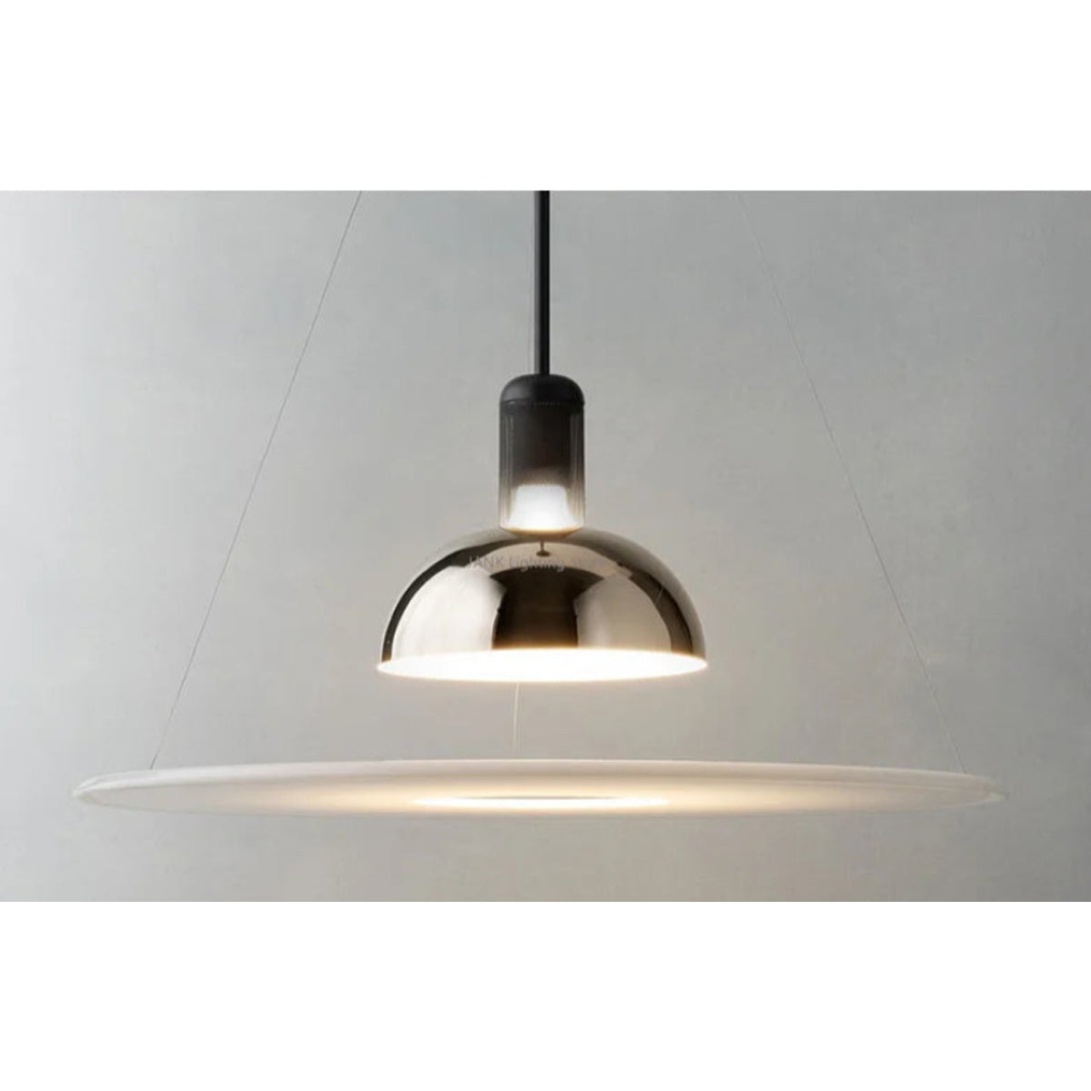 Italian Design UFO Wired Suspension LED Chandelier Ceiling Light