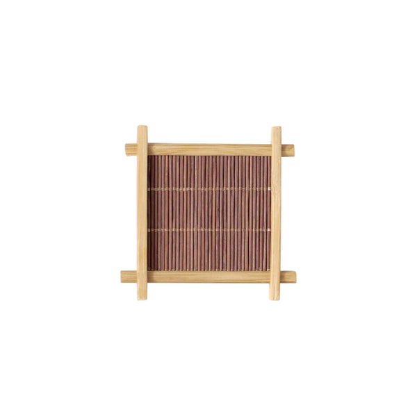 Japanischer Retro-Bambus-Tablett-Untersetzer