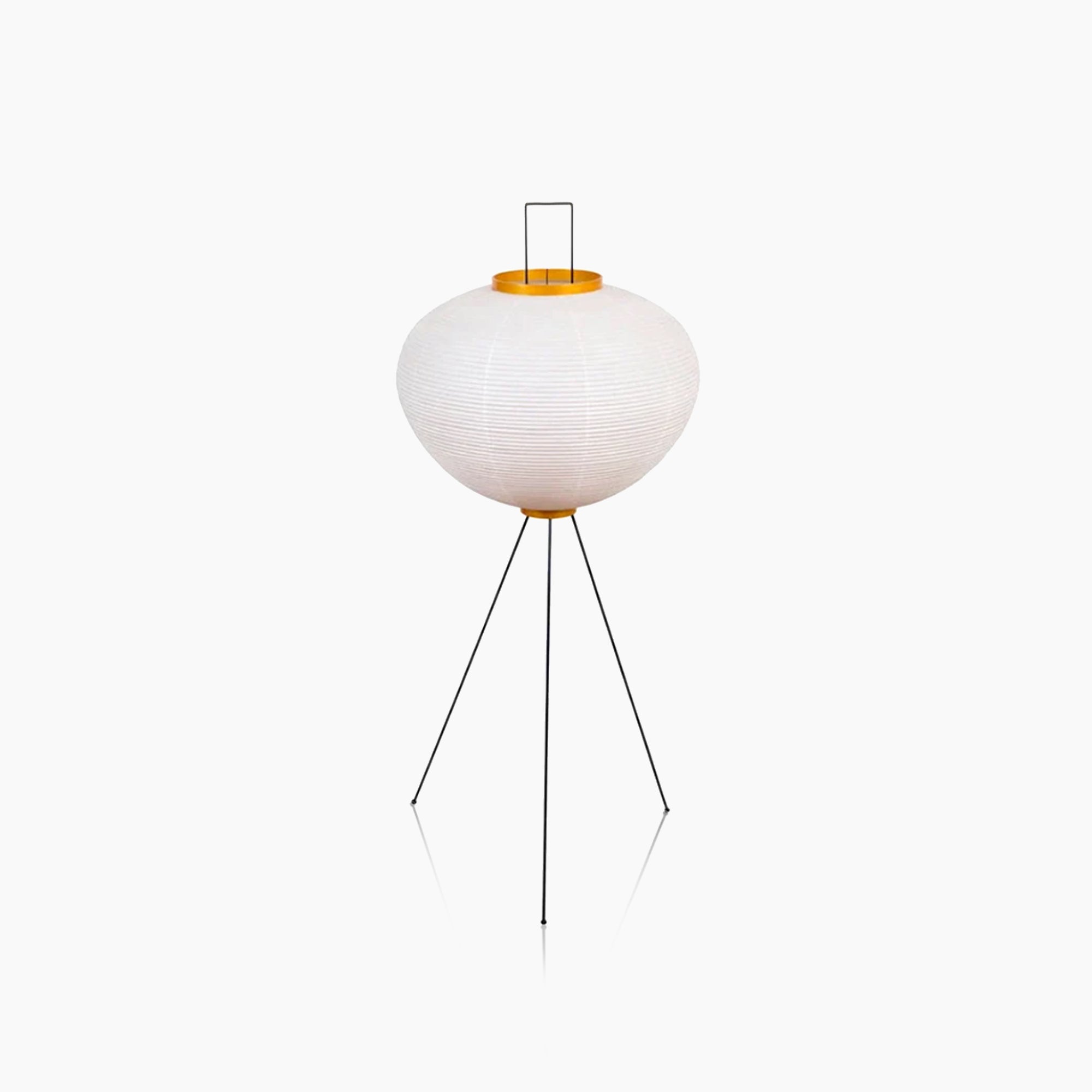 Round paper deals floor lamp