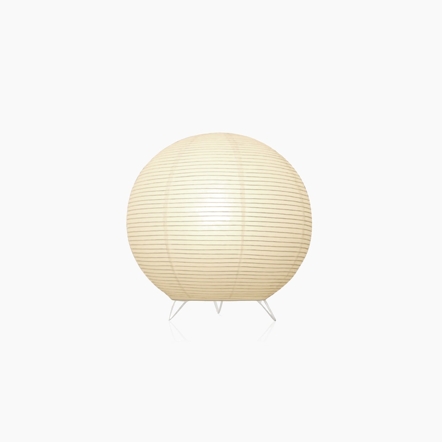 Japanese Wabi-Sabi Style Rice Paper Sphere Lantern Lamp