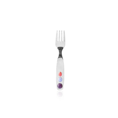 Jelly Bean Stainless Steel Dessert Fork & Spoon