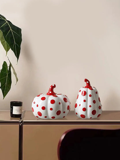 Kusama Yayoi Style Polka Dot Sculpture