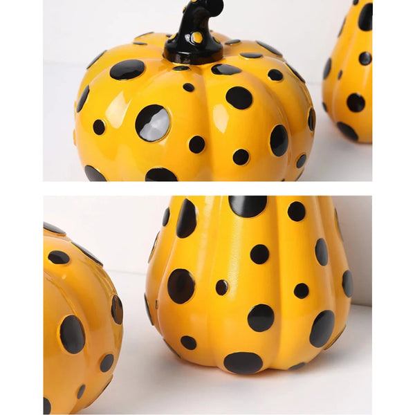 Kusama Yayoi Stil Polka Dot Skulptur