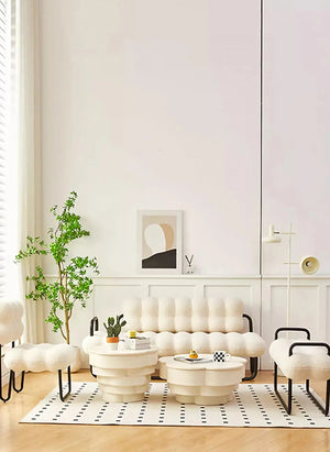 Sillón de diseño Lamb Cloud Cream Area Couch