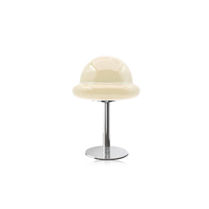 Lampe rétro-contemporaine en verre en forme de champignon Macaron
