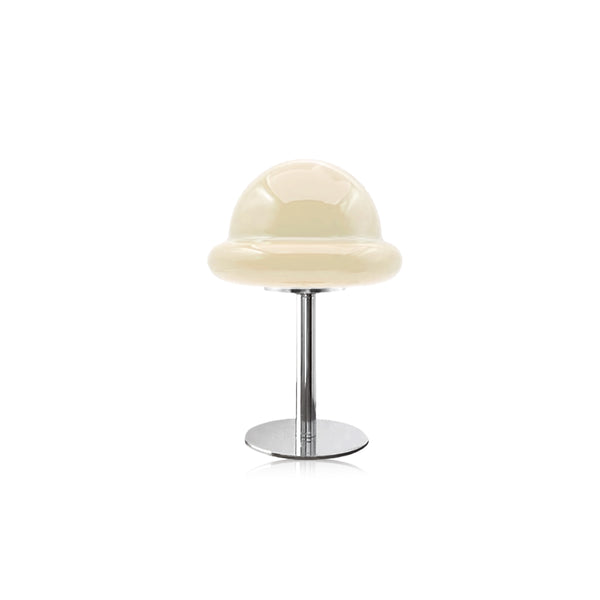 Lampe rétro-contemporaine en verre en forme de champignon Macaron