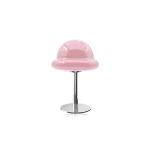 Lampe rétro-contemporaine en verre en forme de champignon Macaron