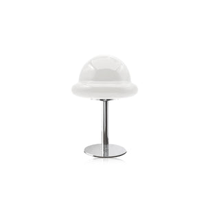 Lampe rétro-contemporaine en verre en forme de champignon Macaron