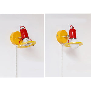 Applique murale de style industriel de couleur Memphis