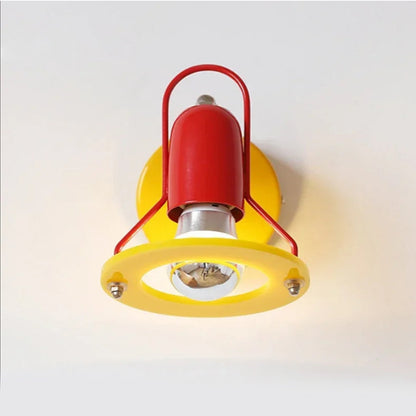 Memphis Style Industrial Color Wall Lamp