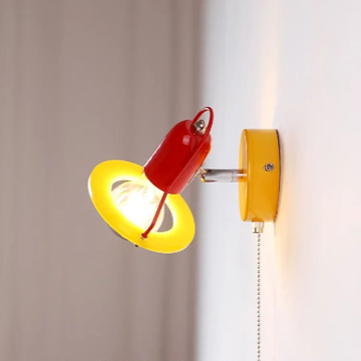 Memphis Style Industrial Color Wall Lamp