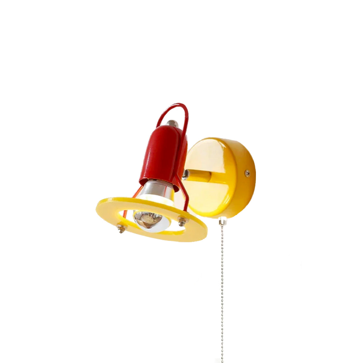 Industrielle Wandlampe im Memphis-Stil