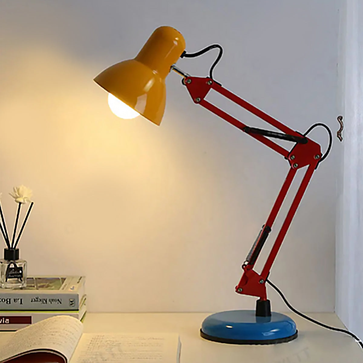 Memphis Style Retro Industrial Table Lamp