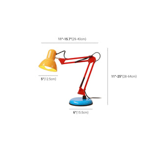 Lampe de table rétro industrielle de style Memphis