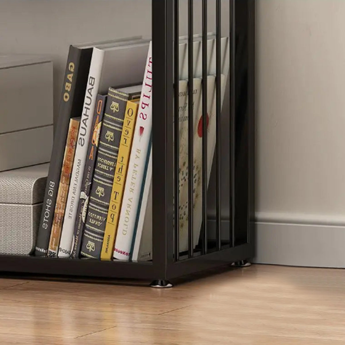 Metal Art Stacked Squre Bookshelf