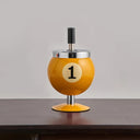 Metal Billiards Ashtray