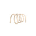 Metal Coil Magazine Rack & Bookshelf