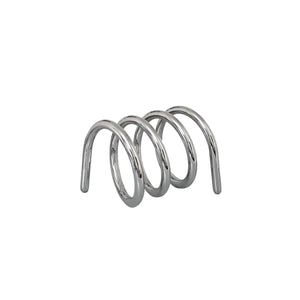 Metal Coil Magazine Rack & Bookshelf