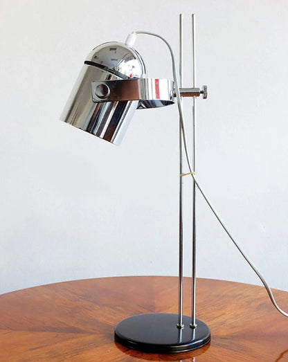 Metal Rail Industrial Table Lamp