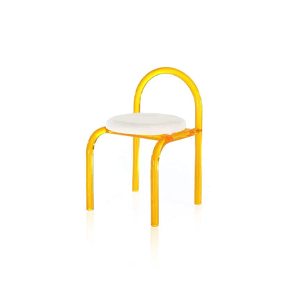 Mid-Century Modern Color Acrylic Arch Chair