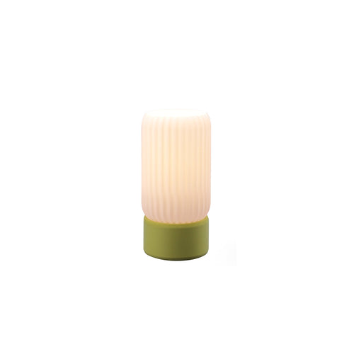 Terra Labs Milk Shade Barrel Table Lamp
