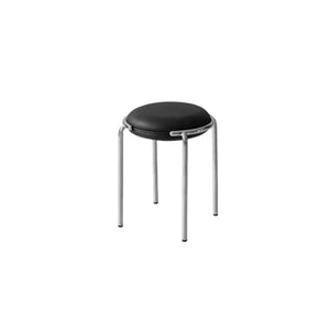 Mingdian Stainless Steel Frame Round Stool