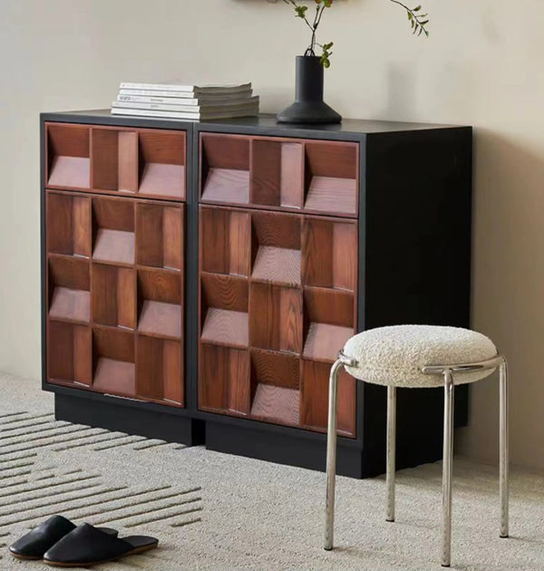 Mingdian Stainless Steel Frame Round Stool