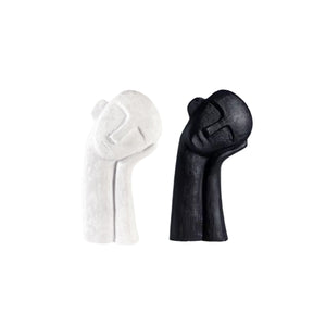 Escultura minimalista abstracta para decoración del hogar