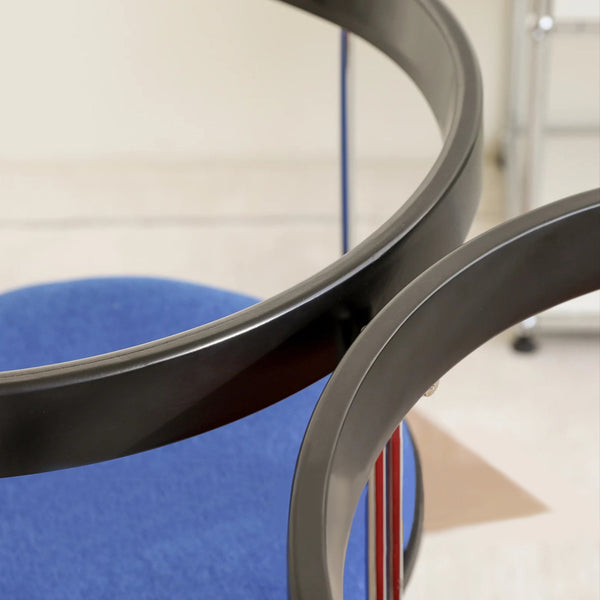 Minimalist Low-Profile Chrome Frame Foldable Chair