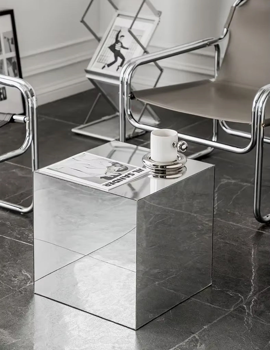 Mirror Cube Coffee Table