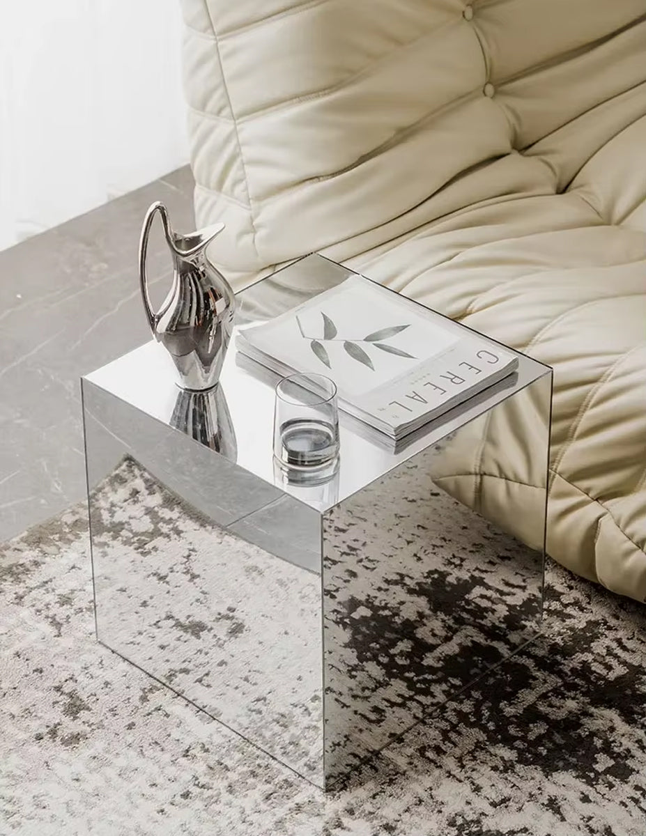 Mirror Cube Coffee Table